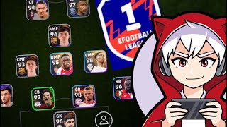 CAN I REACH DIVISION 1🔥 WITH ALL BASE CARDS🌟 | DIVISION 1 RANK PUSH | EFOOTBALL 2024 | EFOOTBALL