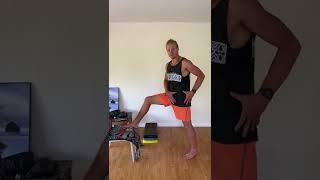 Split Squat (Knee Over Toe Lunge w/ Elevation)