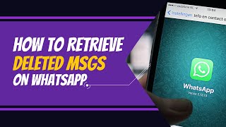 Retrieve deleted messages from WhatsApp with Unsent Messenger Reader