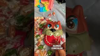 OH NO MAD DOG GONE CRAZY WITH CANDIES. #youtubeshorts #satisfying #shorts #shortvideo #shortsvideo