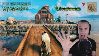 Valheim**  Ebenen izz da # Weiter Bauen** Austria Livestrem Facecam 1080p30