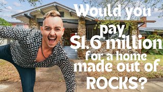 MOVING TO TAMPA FLORIDA,  HYDE PARK  - $1,600,000 HOME MADE OUT OF ROCKS, WOULD YOU LIVE HERE?