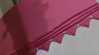 Pintucks और Pearls के साथ बनाएं बहुत ही सुन्दर Sleeve Design 😱|Sleeve Design with Pintucks and Pearl