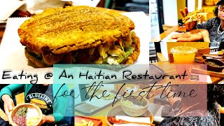 Let’s Eat New York: Eating At BlueLine Fry Plantain 🇭🇹 // home of the plantain sandwich + Much More…