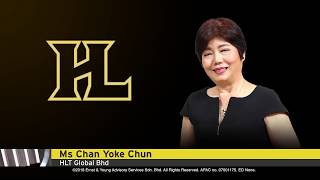 Woman: Ms Chan Yoke Chun, HLT Global Bhd