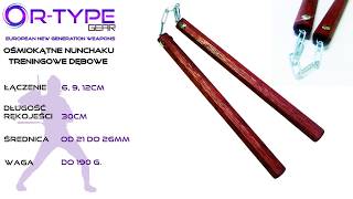 Nunchaku Treningowe ośmiokątne R-Type Gear