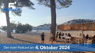 Nachrichten am 4. Oktober 2024 | 5 Minuten Mallorca – der Insel-Podcast 1063