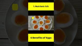 Nutrient Rich - Health Benefits of Eggs #egg #eggs #healthbenefit #protein #eggbenefits #nutrients