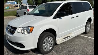 2019 DODGE CARAVAN SE WHEELCHAIR VAN HAMMERDOWN AUCTIONS