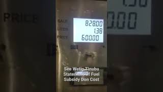 After Tinubu Statement on Fuel Subsidy. See The New Pump Price of Fuel