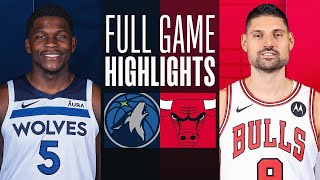 Minnesota Timberwolves vs. Chicago Bulls Full Game Highlights | Oct 19 | 2023 NBA Preseason