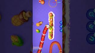 ❤️ ❤️WormsZone 🐍🐍 mast game play 👻👻#shortsfeed #games #snakevideo