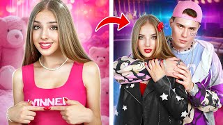 Transformação Extrema De Fofa Para Alternativa! Menina Boazinha Apaixonou-se Por um E-boy