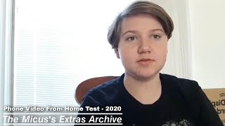 "Phone Video From Home Test" - 2020