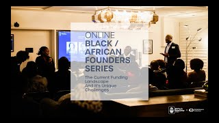 Black / African Founders Investment Panel 2024 for Startup Entrepreneurs