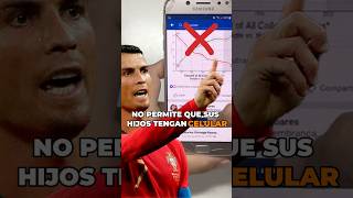 Por esta razón, Cristiano Ronaldo NO PERMITE que sus Hijos tengan Celular o Redes Sociales 😬🚫