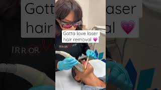 Laser hair removal #houstontx #skincare #laserhairremoval #fyp #shorts