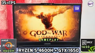 God Of War Ascension | Gameplay on Legion 5 | GTX 1650 + Ryzen 5 4600H + 16GB Ram | 35+ FPS