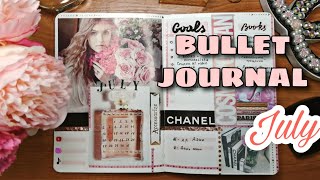 Оформление ежедневника на ИЮЛЬ. BULLET JOURNAL JULY 2020. Plan with me