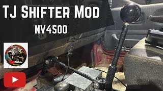 Remote shifter mod! NV4500 in a TJ