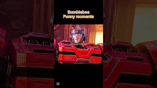 Bumblebee funny moments #transformersone #transformers #bumblebee #optimusprime #shorts  #movie