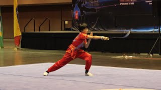 Lawrence, Daoshu 🥉, 1st PanAmerican Wushu Tournament