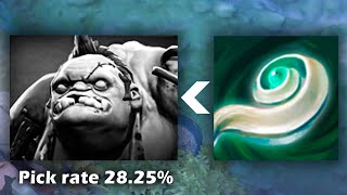 95% win probality if enemy get pudge just buy 1 item...