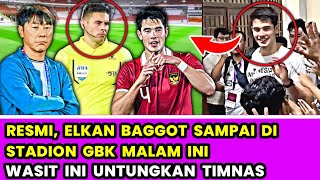 VIDEO VIRAL❗Elkan Baggot Sampai Di GBK Malam Ini, Siap Gempur Timnas IRAK❗