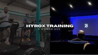 Full day of training - 4 weeks out from singles Hyrox