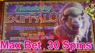 ★LOVE THESE IGT CLASSIC SLOT★THUNDERING BUFFALO (IGT) Slot ☆MAX 30 #20☆ 栗スロット