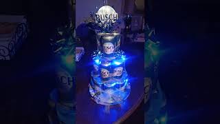 Busch Beer birthday cake