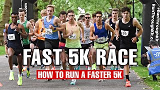 FAST 5K Road Race with race analysis