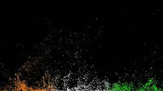 Indian flag background video HD Loopeble |  Indian Tri-color flag smock