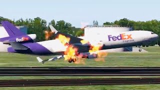 Plane Crash After Dangerous Landing, FedEx B727