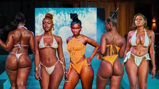 The Best Fashion Models of Afro Swim Week 2023 | 4K PT 1