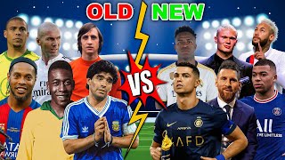 OLD Football Players 🆚 NEW Football Players 🔥🫵