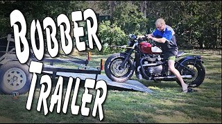 The Triumph Bobber gets a Trailer Part 3