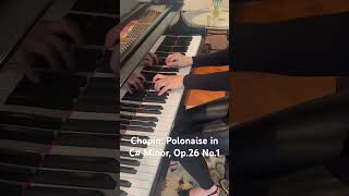 Daily Practice: Chopin Polonaise Op.26, No. 1 #piano #classicalmusic #Chopin