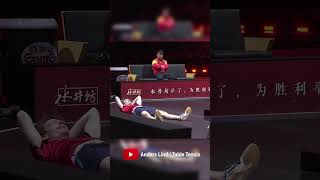 When You Win Against Number 1 In The World!  #pingpong #sports #tabletennis #wangchuqin