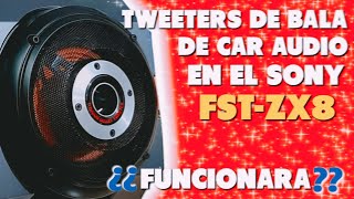 ADAPTACION de TWEETER de BALA a las cajas Sony FST-ZX8 (SS-ZX8)‼️😎🔊#124🔊