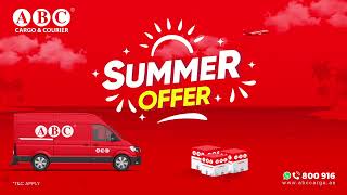 Save Big with ABC Cargo's Summer Offer | Ship with Us Today! | ABC Cargo & Couriers