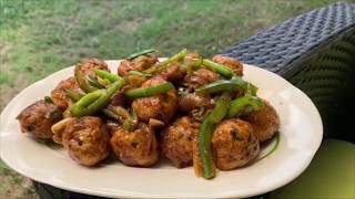 Minced Chicken and Tofu balls