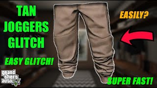 How to easily get joggers in GTA V (TAN JOGGERS)