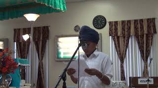 Speech by Amanpreet Singh - 101318