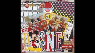 Disney Scrapbook Album #1