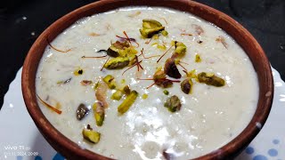 Chawal ka Kheer|| Thick and creamy || Indian Food|| Kesar Rice Kheer.