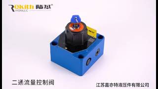 2FRM5 2FRM6 flow control valve