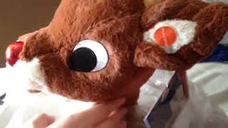 Build a Bear 50th Anniversary Giant Rudolph and Clarice Plushies Unboxing!!!