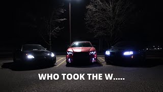 AWD CHARGER RT RACES A NISMO 350Z!!!