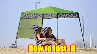 🔸 Quik Shade Go Hybrid 7 x 7 ft. Slant Leg Canopy - How to Install